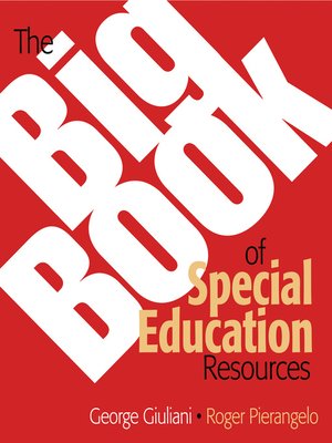 cover image of The Big Book of Special Education Resources
